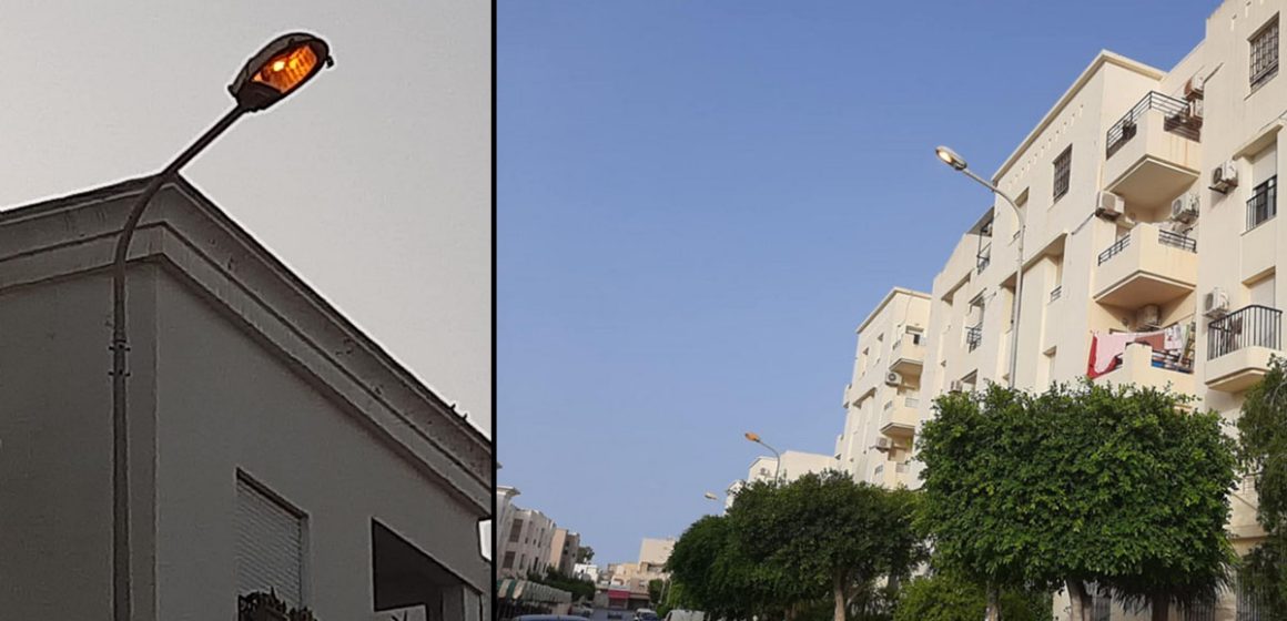 صورة اليوم: الشمس في أوجها و الضوء العمومي يشتغل.. نهارا