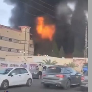 المنستير: حريق هائل في وحدة النفايات بمصنع الحفاظات ببوحجر