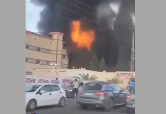 المنستير: حريق هائل في وحدة النفايات بمصنع الحفاظات ببوحجر