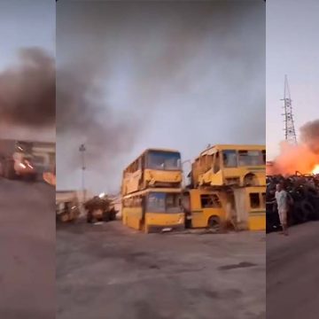 تونس: السيطرة على حريق بمستودع حافلات بالزهروني
