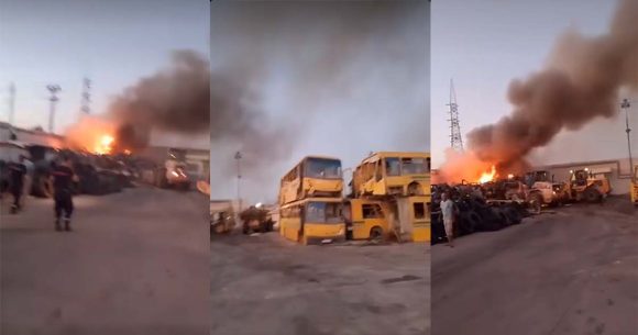 تونس: السيطرة على حريق بمستودع حافلات بالزهروني