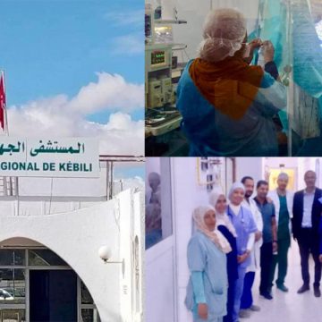 المستشفى الجهوي بڨبلي: نجاح أول عملية دقيقة على العمود الفقري