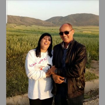 توفيق سعيد يزور زوجته عبير موسي بسجن بلاريجيا بجندوبة