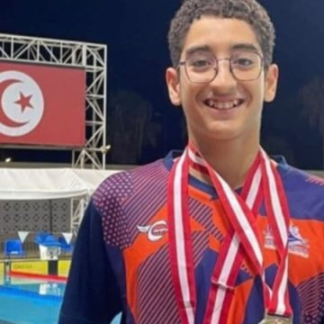 رومانيا: (يوسف دومة 15 سنة) يمثل تونس في بطولة العالم للسباحة الشبان