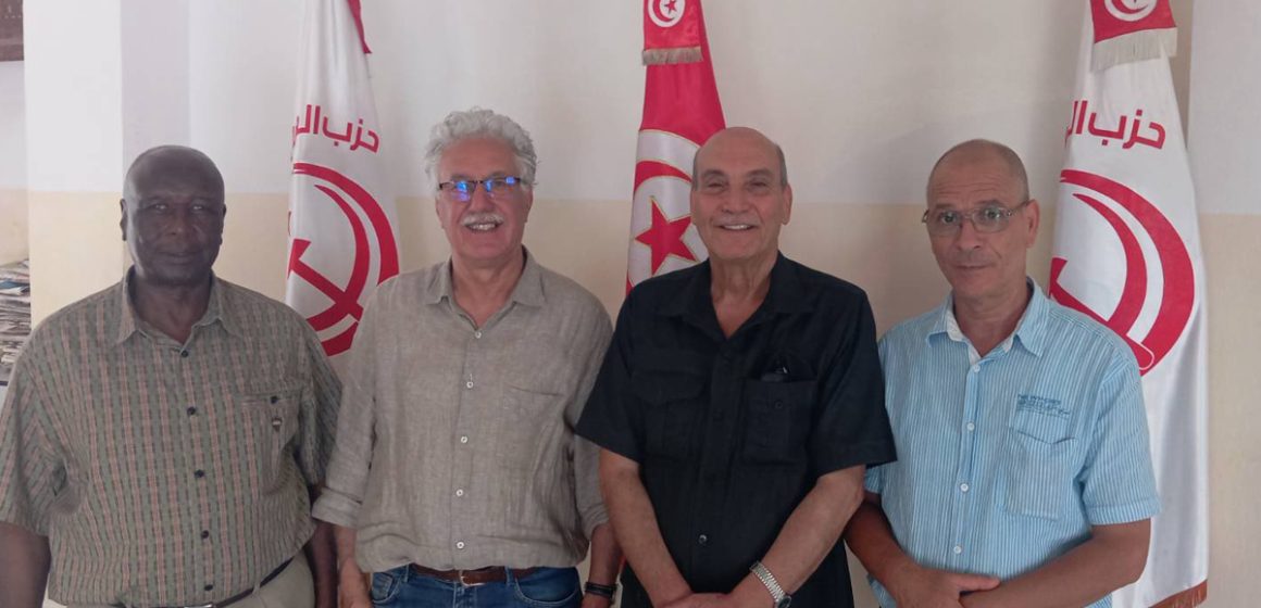 لقاء حزب العمال مع وفد عن الجبهة الشعبية لتحرير فلسطين