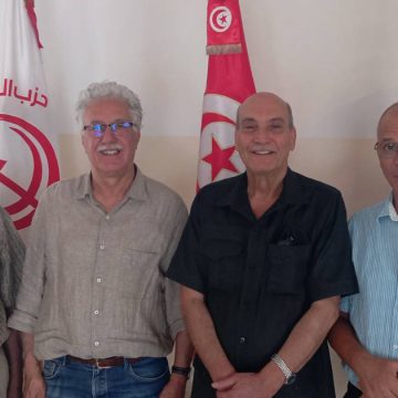 لقاء حزب العمال مع وفد عن الجبهة الشعبية لتحرير فلسطين
