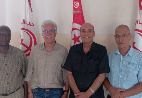 لقاء حزب العمال مع وفد عن الجبهة الشعبية لتحرير فلسطين