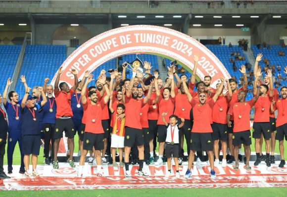 الترجّي الرياضي التونسي يُتوّج بكأس السوبر 2024-2025