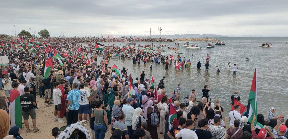 تونس: سبب تأجيل انطلاق أسطول الصمود العالمي من سيدي بوسعيد (فيديو)