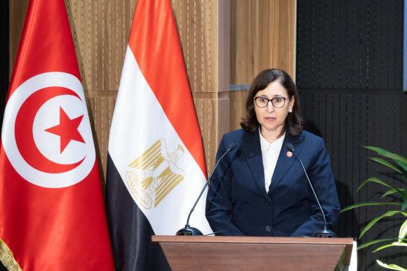 كلمة سارة الزعفراني في افتتاح المنتدى الاقتصادي المشترك التونسي المصري