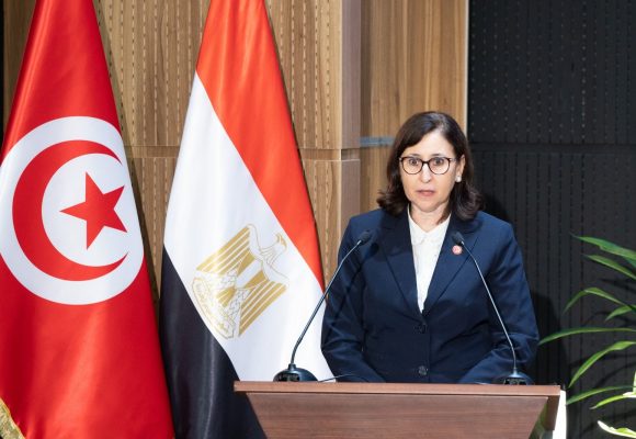 كلمة سارة الزعفراني في افتتاح المنتدى الاقتصادي المشترك التونسي المصري