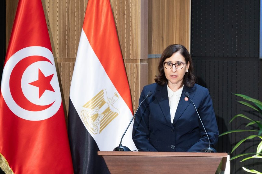كلمة سارة الزعفراني في افتتاح المنتدى الاقتصادي المشترك التونسي المصري
