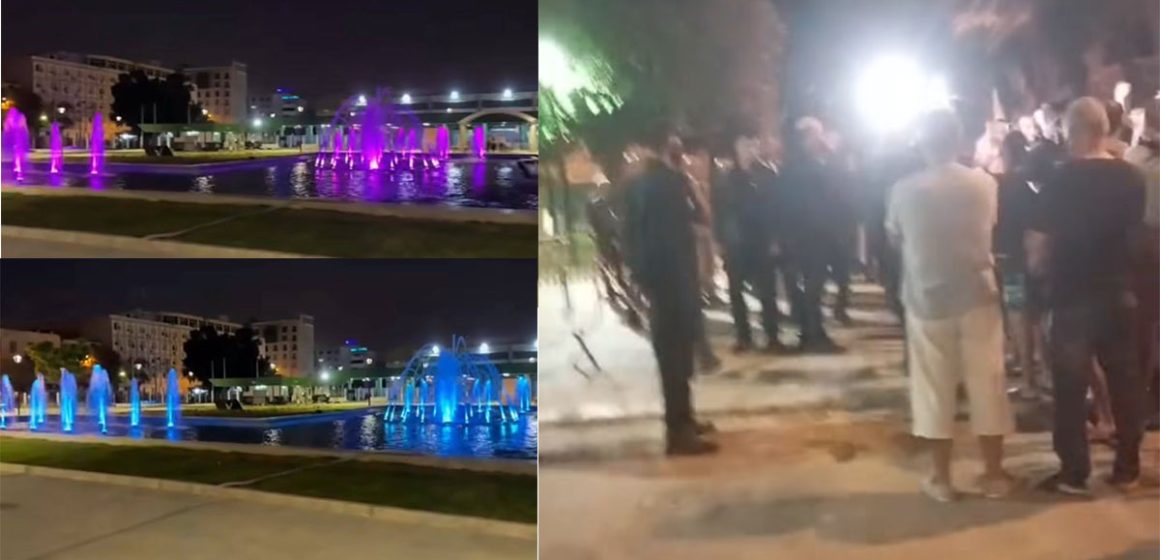 الرئيس يدشن ساحتي برشلونة و بالي، بتمويل Biat و اشراف المؤسسة العسكرية