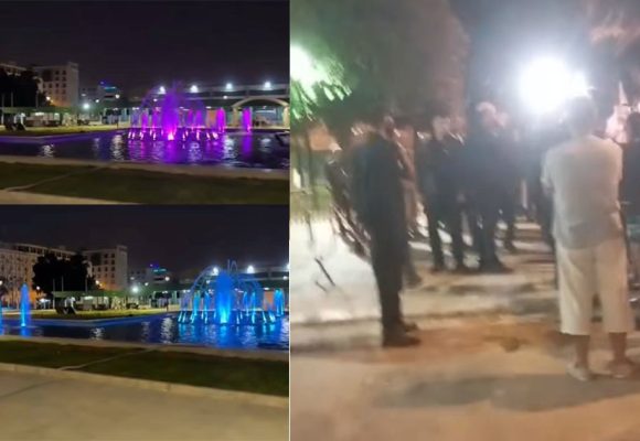 الرئيس يدشن ساحتي برشلونة و بالي، بتمويل Biat و اشراف المؤسسة العسكرية
