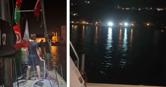 أسطول الصمود لفك الحصار عن غزة، الصغير يعلن عن انطلاق اول سفينة من سيدي بوسعيد