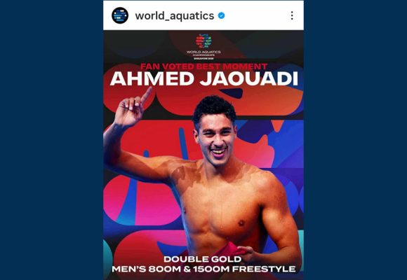 من سنغافورة، البطل التونسي أحمد الجوادي يتوج بتصويت الإتحاد العالمي