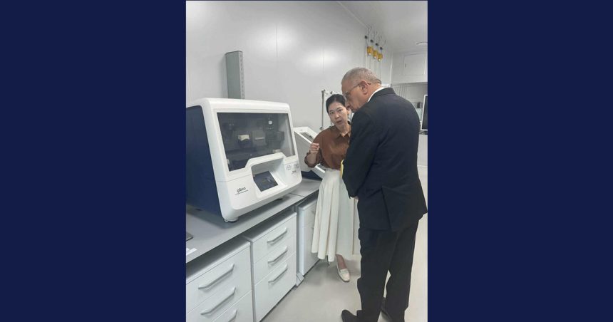 بالصور/ سيول: وزير الصحة في زيارة المركز الكوري الوطني للبحث والتكوين