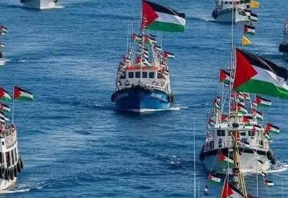 خارجية نتنياهو تدعو اسطول الصمود ايداعها الإعانات، نوار يرد (وثيقة)