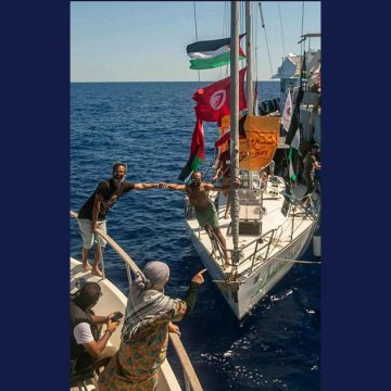 منظمة الأطباء الشبان تعلن عن دعمها لأسطول الصمود العالمي و تخص بالذكر وائل نوار