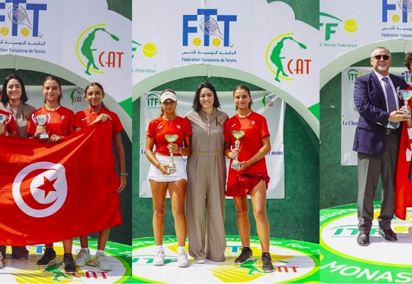 بطولة إفريقيا للناشئين للتنس: براعم المنتخب الوطني يفوز ب5 ميداليات (3 ذهبية و 2 فضية)