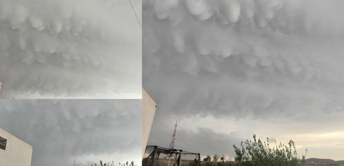مرصد الطقس و المناخ: سحب الماماتوس بسبيطلة بولاية القصرين