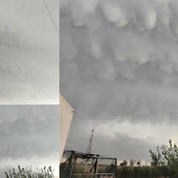 مرصد الطقس و المناخ: سحب الماماتوس بسبيطلة بولاية القصرين