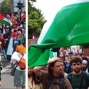 تحوّل العلم الفلسطيني من راية وطنية إلى رمز كوني لمقاومة الظلم