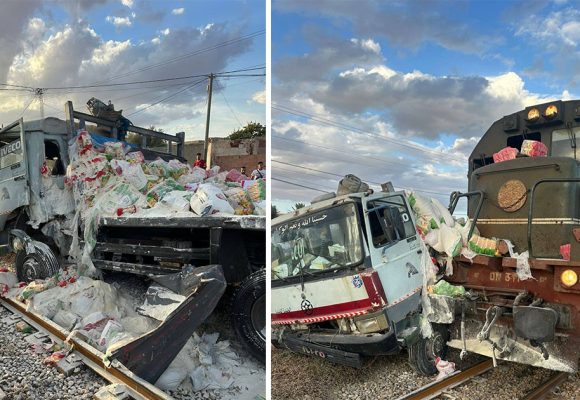 رسالة من المحرس: حادث جديد على مستوى تقاطع السكة الحديدية بالحشانة