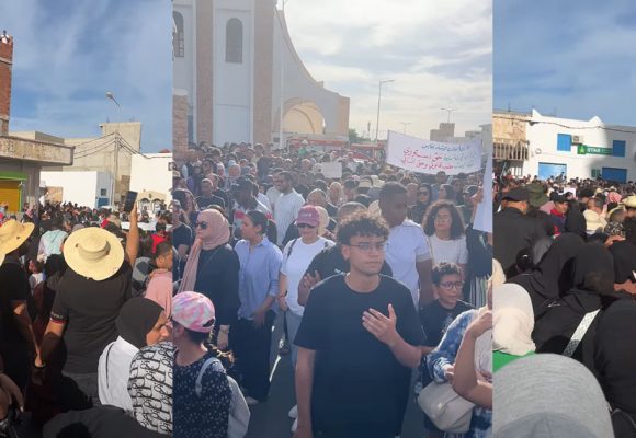 التلوث البيئي بقابس: مسيرة سلمية طوفانية تطالب بالحق في الحياة