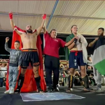 البطل محمد الخروبي بنان: البعث رياضي يهنئ محمد خروبي بطل إفريقيا في المواي تاي