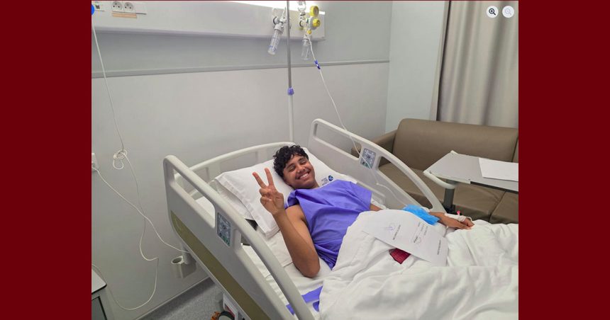 النجم الرادسي يتمنى الشفاء العاجل لفاروق المنجلي قائد فريق الأواسط لكرة القدم