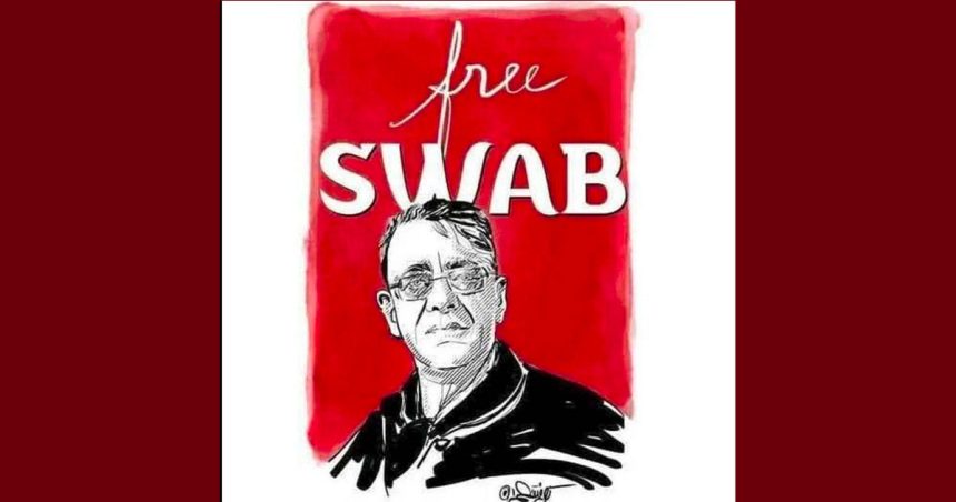 حمد صواب بتونس العاصمة: مسيرة وطنية تضامنا مع المحامي أحمد صواب ومع مساجين الرأي عامة