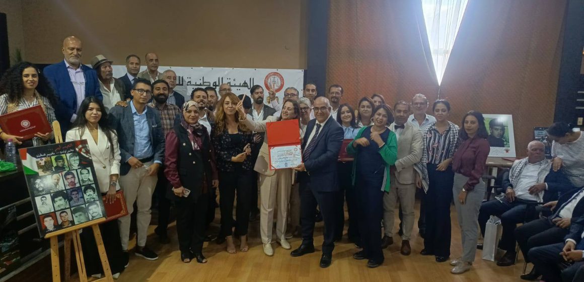 بدار المحامي: تكريم عدد من المشاركين في أسطول الصمود لفك الحصار عن غزة