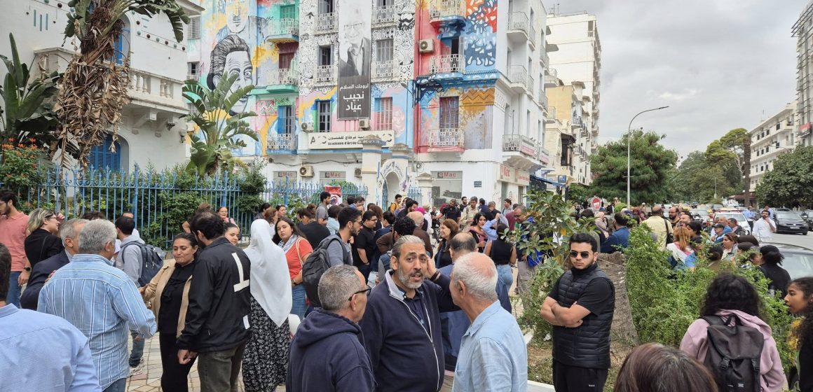 بالصور و الفيديو: ناشطون من حزب العمال في المسيرة المساندة لقابس