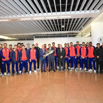 استعدادًا لمواجهة البرازيل، وصول نسور قرطاج إلى مدينة ليل الفرنسية