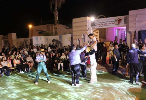 بالصور/ افتتاح مهرجان مجدي عبرود للمسرح بالمكنين