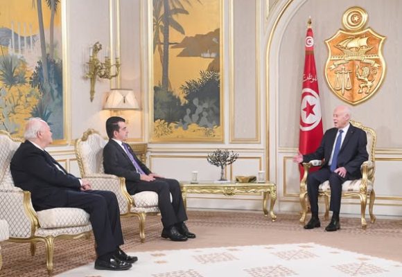 الرئيس يؤكد للد. بن محمد المالك وموراتينوس على أن العدل و الحرية يجب أن يقوم عليهما المجتمع الانساني