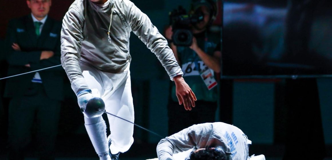 ألعاب التضامن الإسلامي: بعد فوزه على نظيره التركي، فارس الفرجاني يُتوّج بذهبية سلاح السابر ألعاب التضامن الإسلامي: بعد فوزه على نظيره التركي، فارس الفرجاني يُتوّج بذهبية سلاح السابر