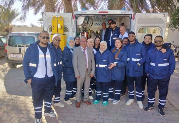 وزارة الصحة تعزز جهة نفطة بوحدة SMUR متنقلة للإسعاف و الإنعاش