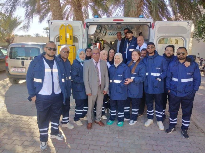 وزارة الصحة تعزز جهة نفطة بوحدة SMUR متنقلة للإسعاف و الإنعاش