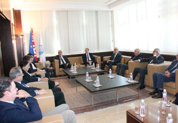 قبل لقائه بالطبوبي، سفير الاتحاد الأوروبي كان له لقاء مع منظمة الأعراف (صور)