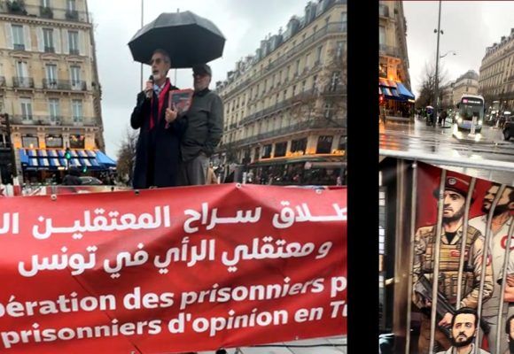 باريس/ الوضع متردي ببلادهم، تونسيون بالخارج يحتجون (فيديو)