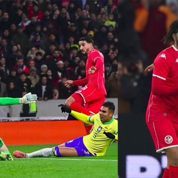 فرنسا: المنتخب التونسي يتعادل مع نظيره البرازيلي بنتيجة هدف لهدف