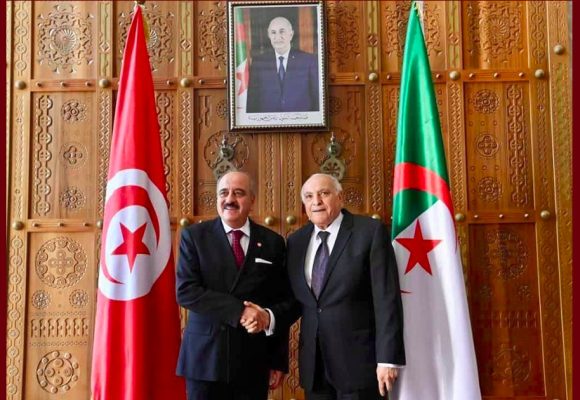 الرئيس الجزائري يستقبل وزير خارجية تونس بمناسبة مشاركته في إجتماع ثلاثي حول ليبيا