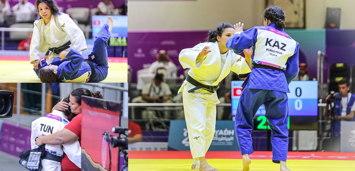 الألعاب الاسلامية السعودية بالرياض: البرونزية لأميمة البديوي