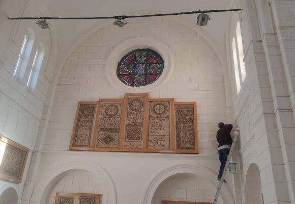 صيانة متحف النفيضة و تهيئته قبل افتتاحه في غضون الأسبوع القادم