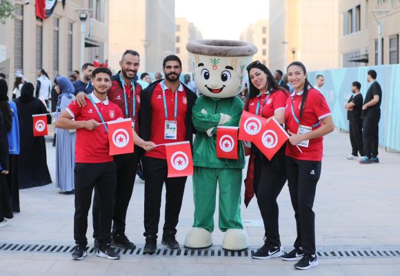 دورة الألعاب الاسلامية السعودية الرياض نوفمبر 25، برنامج المشاركة التونسية السبت 8 نوفمبر