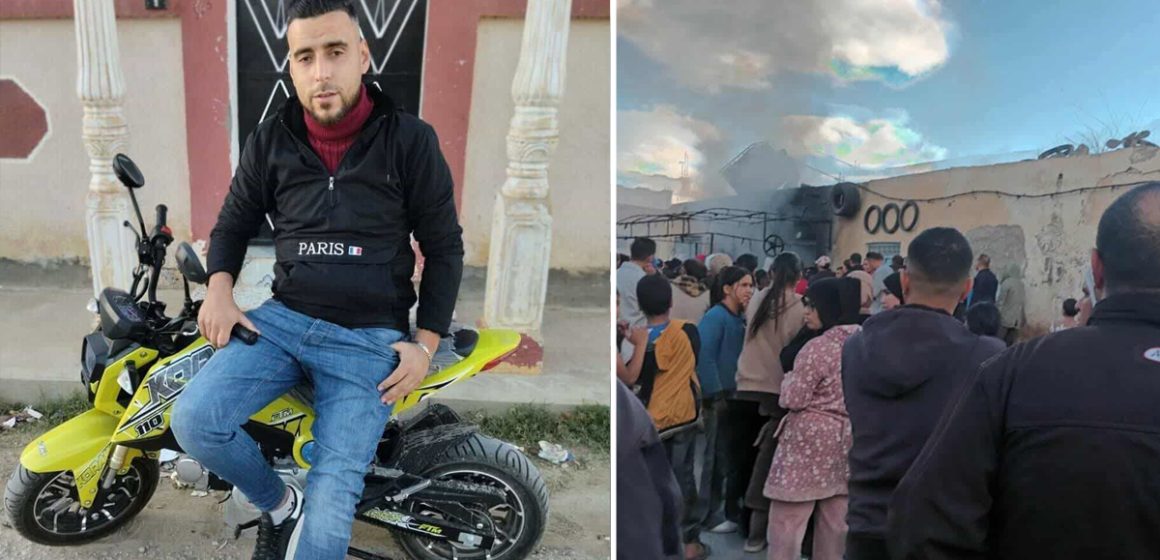 Décès incendie Bouzid جلمة-سيدي بوزيد: وفاة الشاب ايهاب السائبي حرقا بورشته لتصليح الدراجات