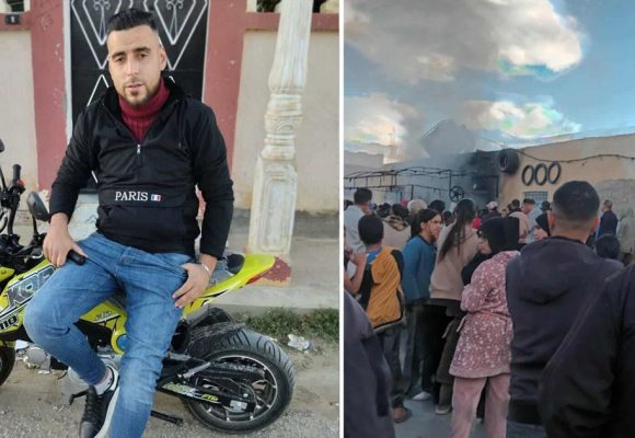جلمة-سيدي بوزيد: وفاة الشاب ايهاب السائبي حرقا بورشته لتصليح الدراجات