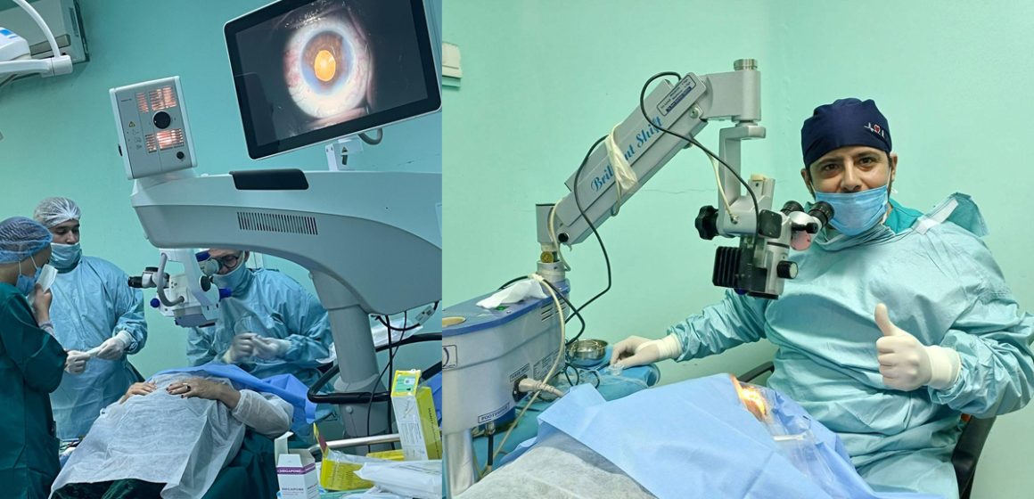 GafsaOphtalmo بمستشفى حسين بوزيان بڨفصة: أكثر من 100 عملية عيون مجانية في 3 أيام (صور)
